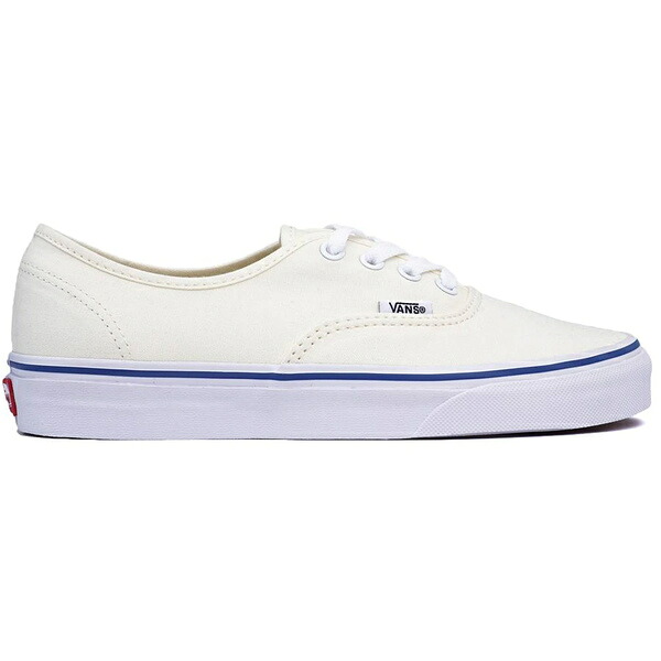 Vans バンズ メンズ スニーカー 【Vans Authentic White Blue Foxstripe】 サイズ US_5.5(23.5cm) White