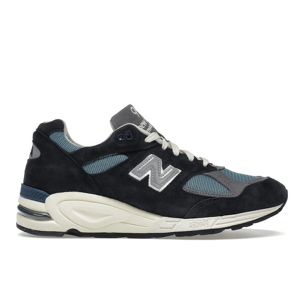New Balance ニューバランス メンズ スニーカー 【New Balance 990v2 MiUSA Teddy Santis Navy Castlerock】 サイズ US_9(27.0cm) Navy/Castlerock