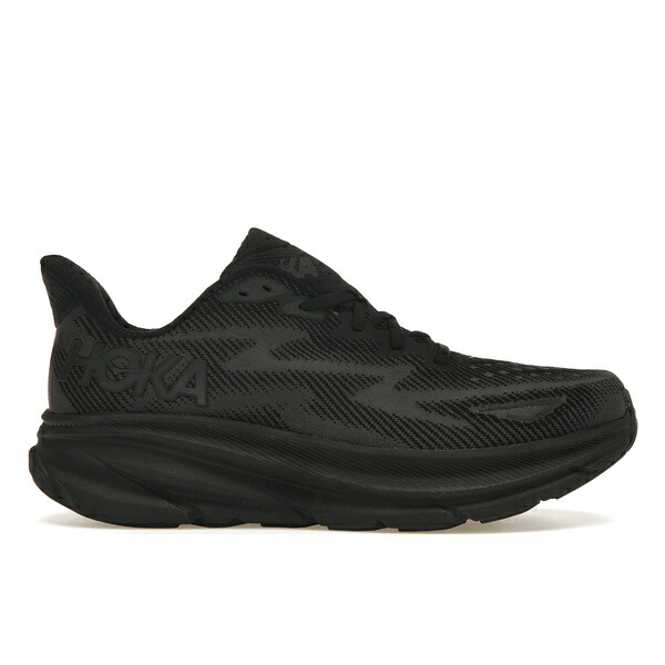 Hoka One One ホカオネオネ メンズ スニーカー 【Hoka One One Clifton 9 Triple Black】 サイズ US_10(28.0cm) Black/Black/Black|asty