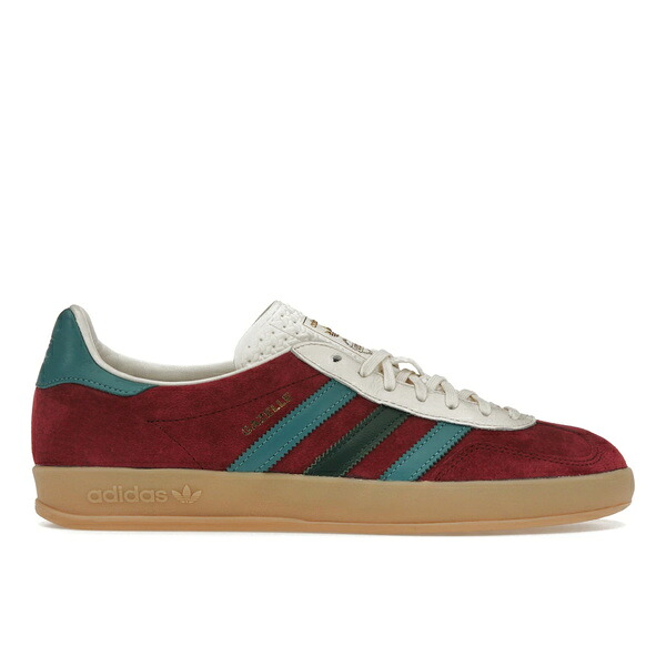 adidas アディダス メンズ スニーカー  【adidas Gazelle Indoor Collegiate Burgundy Arctic Fusion】  大きさ US_5(23.0糎) Collegiate Burgundy/Arctic Fusion/Collegiate Green