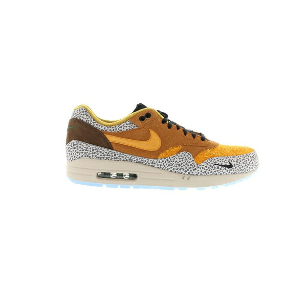 Nike ナイキ メンズ スニーカー  【Nike Air Max 1 atmos Safari (2016)】  大きさ US_10.5(28.5糎) Flax/Kumquat-Chestnut