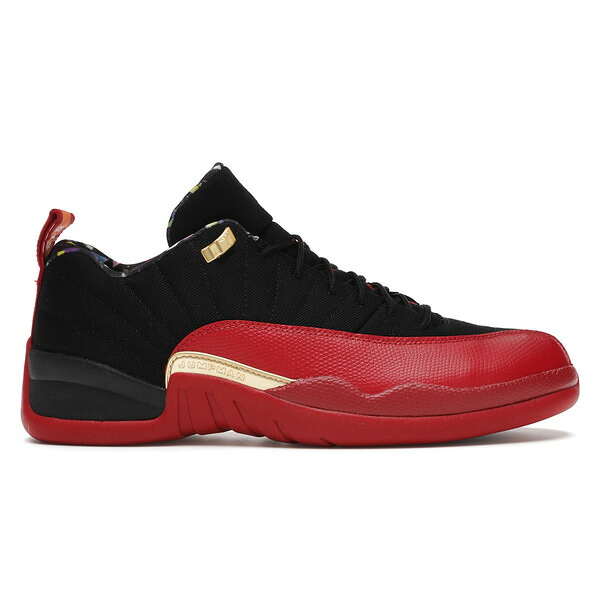 Jordan ジョーダン メンズ スニーカー 【Jordan 12 Low SE Super Bowl LV】 サイズ US_7.5(25.5cm) Black/Metallic Gold/Varsity Red