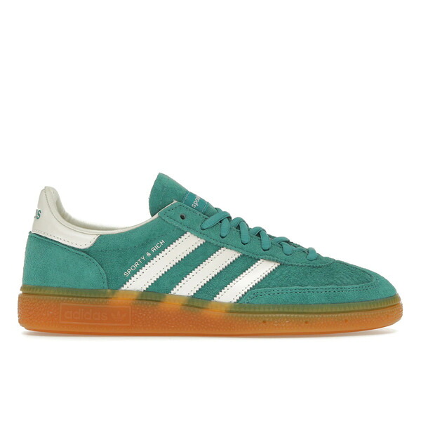 adidas アディダス メンズ スニーカー 【adidas Handball Spezial Sporty & Rich Green】 サイズ US_5(23.0cm) Green/Gum｜asty