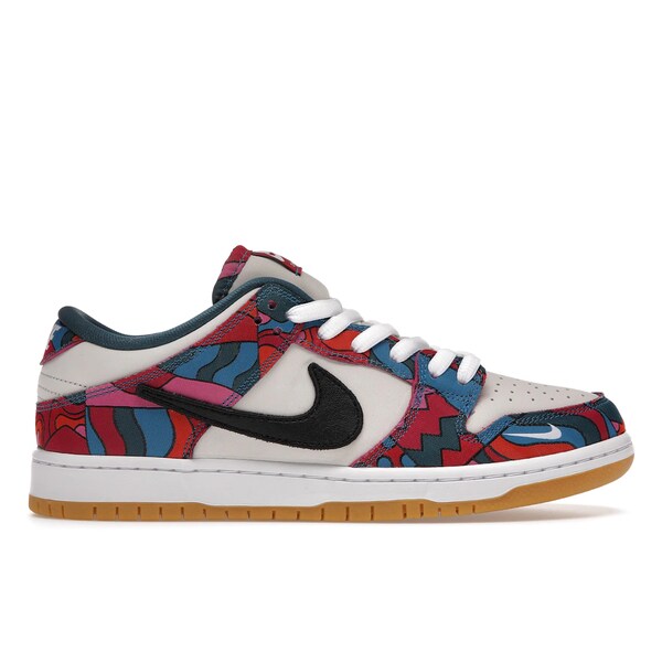 Nike ナイキ メンズ スニーカー 【Nike SB Dunk Low Pro Parra Abstract Art (2021)】 サイズ US_8(26.0cm) Fire Pink/Gym Red-Mocha-White-Royal Blue-Black|asty