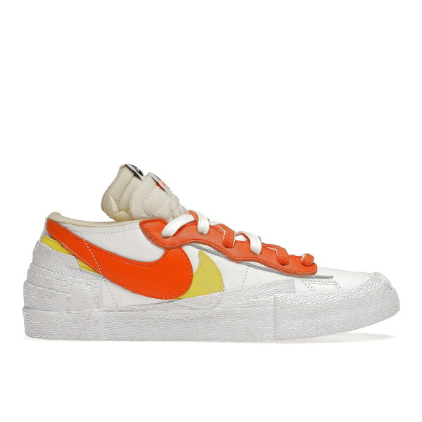 Nike ナイキ メンズ スニーカー  【Nike Blazer Low sacai White Magma Orange】  大きさ US_10.5(28.5糎) White/Magma Orange-White