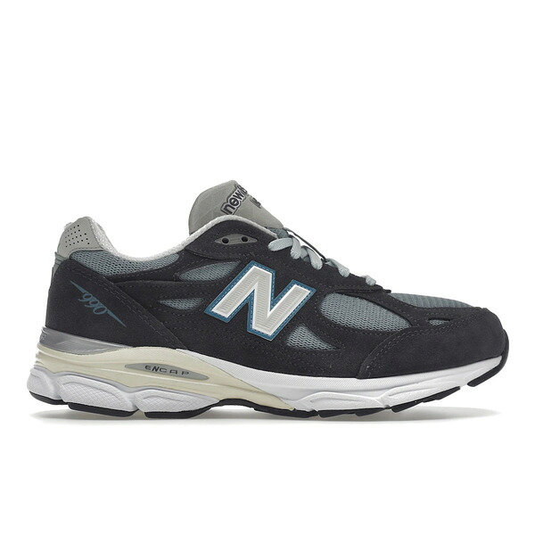 New Balance ニューバランス メンズ スニーカー  【New Balance 990v3 MiUSA Kith Steel Blue】  サイズ US_8(26.0cm) Steel Blue/Grey