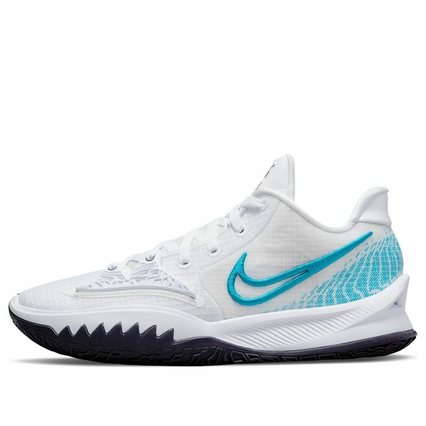 Nike ナイキ メンズ スニーカー 【Nike Kyrie Low 4 \u0027White Laser Blue\u0027 CW3985-100】  大きさ US_M_13