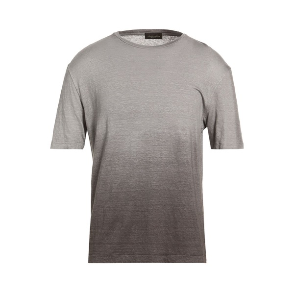 【送料無料】 ロベルトコリーナ メンズ Tシャツ トップス T-shirts Grey