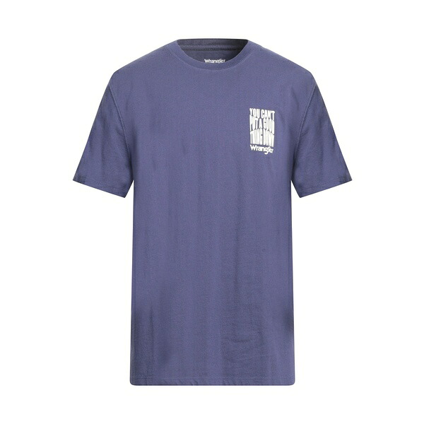【送料無料】 ラングラー メンズ Tシャツ トップス T-shirts Blue