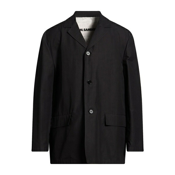 【貨物輸送無料】 ジル・サンダー メンズ 上衣＆上衣 アウター Blazers Black