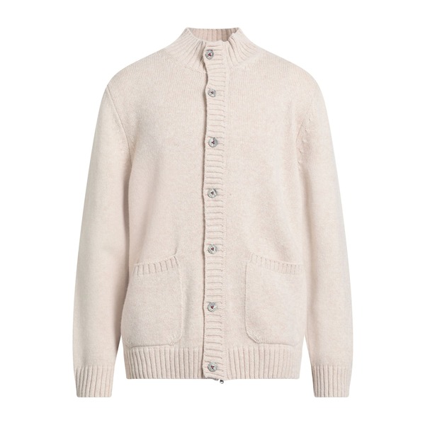 【貨物輸送無料】 エイチ953 メンズ ジレー アウター Cardigans Beige