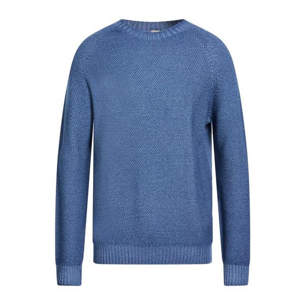 【貨物輸送無料】 エイチ953 メンズ 編み物\u0026プルオーバー アウター Sweaters Azure