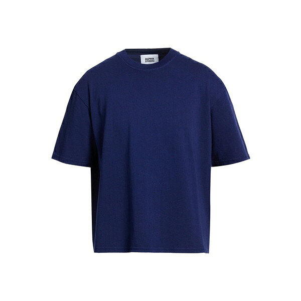 【送料無料】 アルファス テューディオ メンズ Tシャツ トップス T-shirts Blue 12,195円
