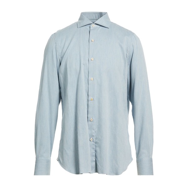 【送料無料】 フィナモレ 1925 メンズ シャツ トップス Shirts Azure