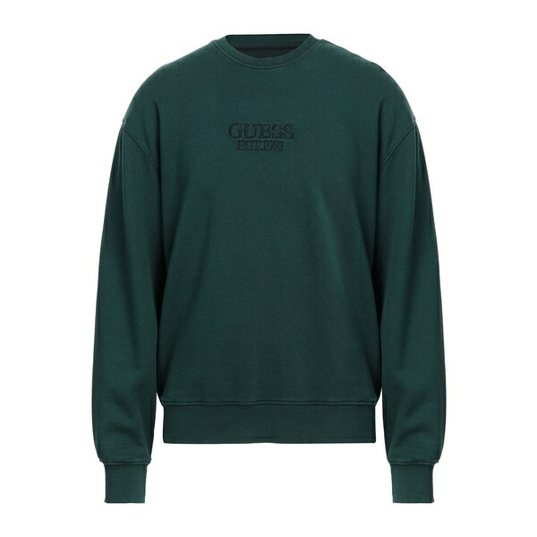 【送料無料】 ゲス メンズ パーカー・スウェットシャツ アウター Sweatshirts Green 12,905円