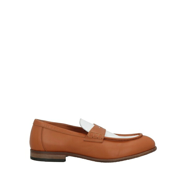 【送料無料】 ジーオーバーニー・コンティー メンズ スリッポン・ローファー シューズ Loafers Brown 94,800円