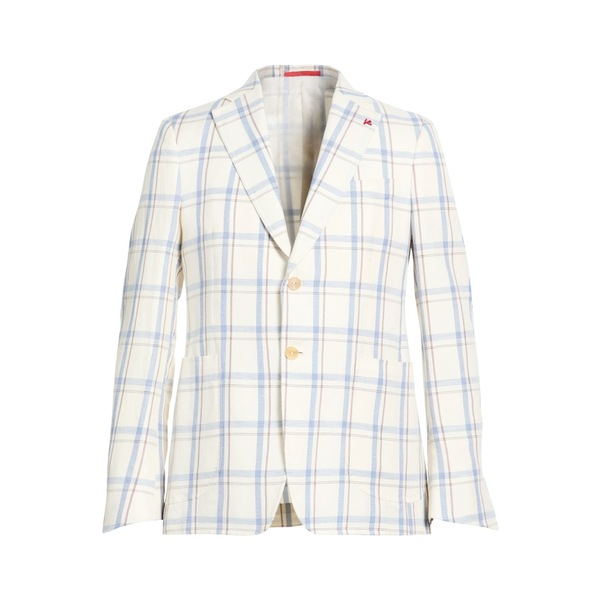 【送料無料】 イザイア メンズ ジャケット＆ブルゾン アウター Blazers White 269,010円