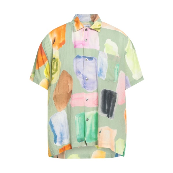 【送料無料】 オベイ メンズ シャツ トップス Shirts Green