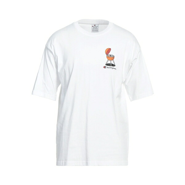 【送料無料】 チャンピオン メンズ Tシャツ トップス T-shirts White