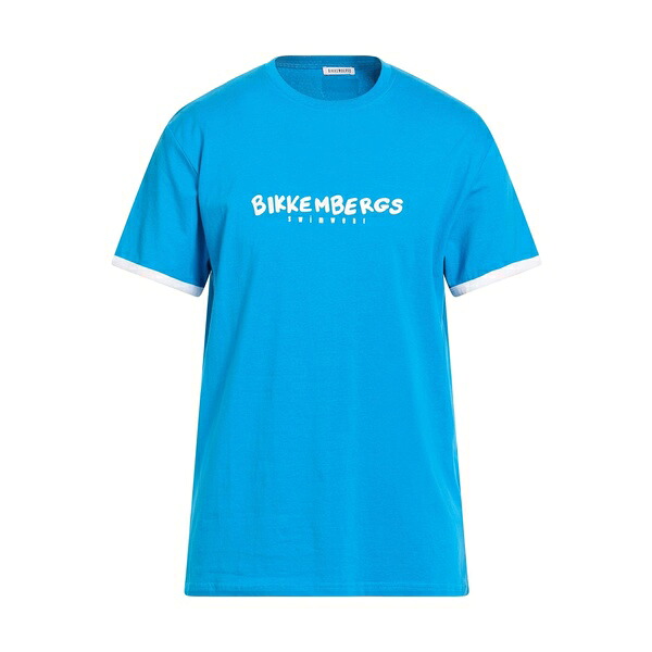 【送料無料】 ビッケンバーグス メンズ Tシャツ トップス T-shirts Azure