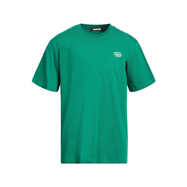 【貨物輸送無料】 バロウ メンズ プルオーバー トップス T-shirts Green