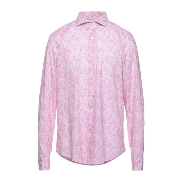 【送料無料】 フェデーリ メンズ シャツ トップス Shirts Pink