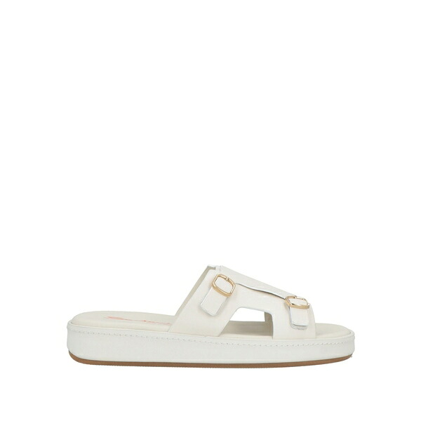 【貨物輸送無料】 サントーニ メンズ サンダル シューズ Sandals White