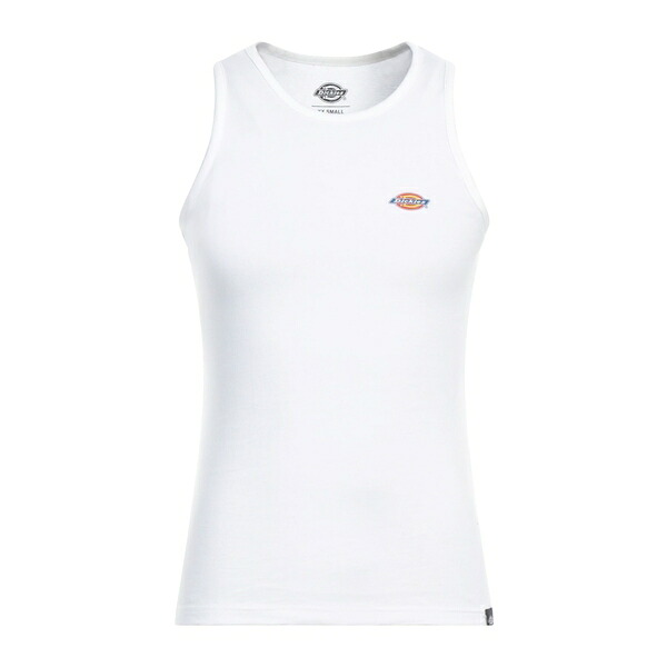 【送料無料】 ディッキーズ メンズ Tシャツ トップス Tank tops White