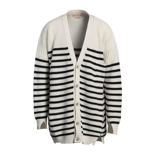 【送料無料】 マルニ メンズ カーディガン アウター Cardigans White