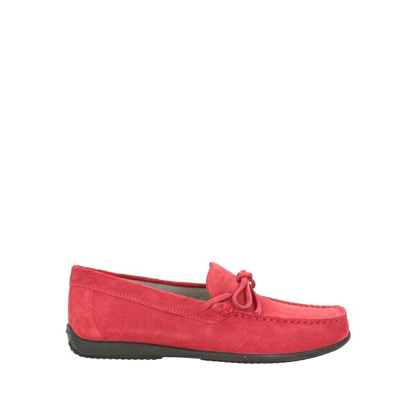 【送料無料】 ジェオックス メンズ スリッポン・ローファー シューズ Loafers Red