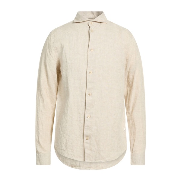 【貨物輸送無料】 エヌエヌ77 メンズ プルオーバー トップス Shirts Beige カジュアルシャツ-メンズファッション-トップス