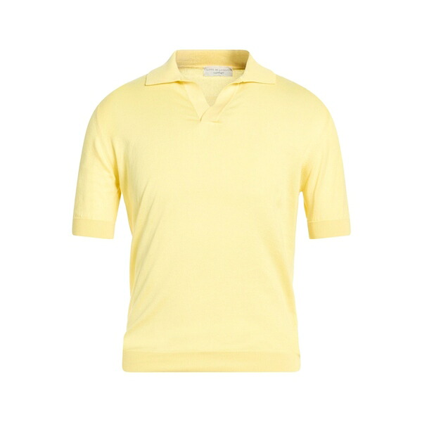 【貨物輸送無料】 フィリッポ デ ラウレンティス メンズ 編み物\u0026プルオーバー アウター Sweaters Yellow