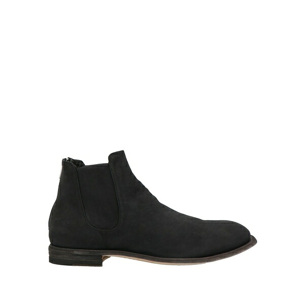 【貨物輸送無料】 オフィシンクリエイティブ メンズ ブーツ シューズ Ankle boots Black