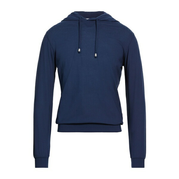 【貨物輸送無料】 フィリッポ デ ラウレンティス メンズ パーカー・スウェットシャツ アウター Sweatshirts Blue