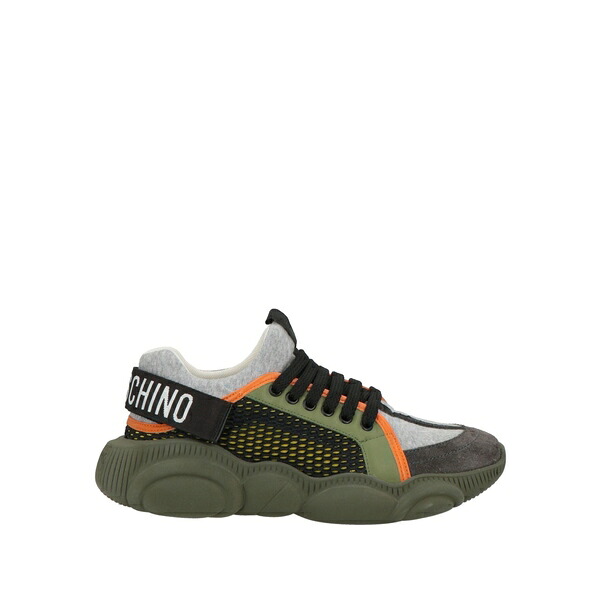 【送料無料】 モスキーノ メンズ スニーカー シューズ Sneakers Grey