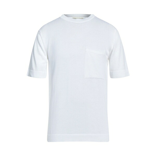 【送料無料】 フィリッポ デ ラウレンティス メンズ ニット&セーター アウター Sweaters White