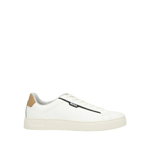 【送料無料】 ボス メンズ スニーカー シューズ Sneakers White