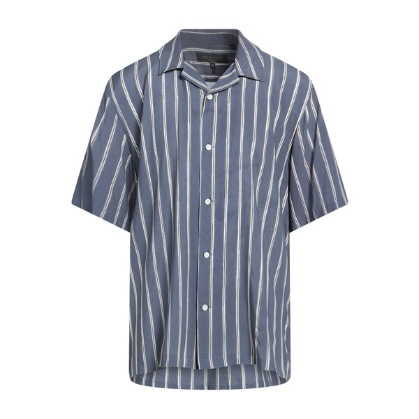 【送料無料】 ラグアンドボーン メンズ シャツ トップス Shirts Blue