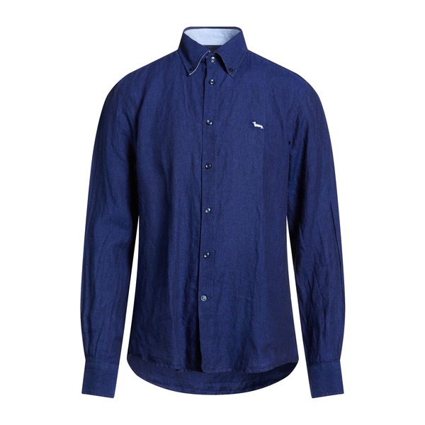 【送料無料】 ハーモント & ブレイン メンズ シャツ トップス Shirts Blue 27,600円