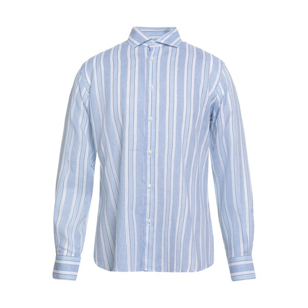 【送料無料】 フェデーリ メンズ シャツ トップス Shirts Azure