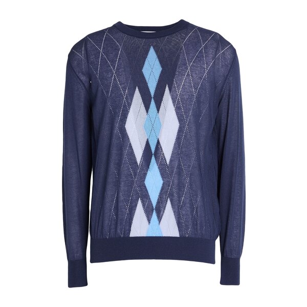 【送料無料】 バランタイン メンズ ニット\u0026セーター アウター Sweaters Blue