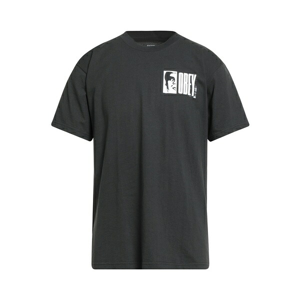 【送料無料】 オベイ メンズ Tシャツ トップス T-shirts Grey｜asty 10,380円
