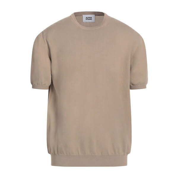 【送料無料】 アルファス テューディオ メンズ ニット&セーター アウター Sweaters Beige