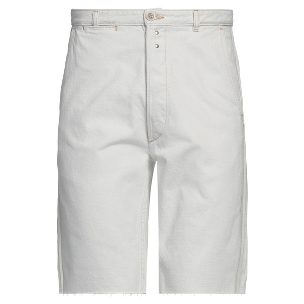 【送料無料】 マルタンマルジェラ メンズ デニムパンツ ボトムス Denim shorts White｜asty