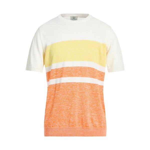 【送料無料】 エムキュージェイ メンズ ニット&セーター アウター Sweaters Orange｜asty 19,066円