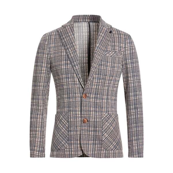 【送料無料】 エンアバンス メンズ ジャケット＆ブルゾン アウター Blazers Grey