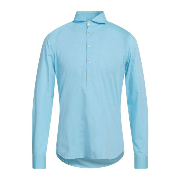 【送料無料】 エディツィオーニ リモナイア メンズ シャツ トップス Shirts Azure