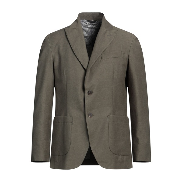 【送料無料】 メッサジェリエ メンズ ジャケット＆ブルゾン アウター Blazers Green