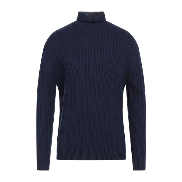 【送料無料】 カシミアカンパニー メンズ ニット&セーター アウター Turtlenecks Blue
