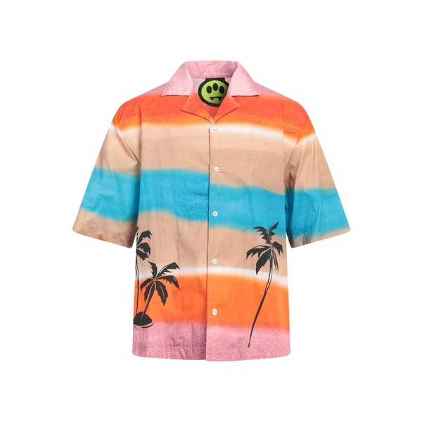 【送料無料】 バロウ メンズ シャツ トップス Shirts Orange